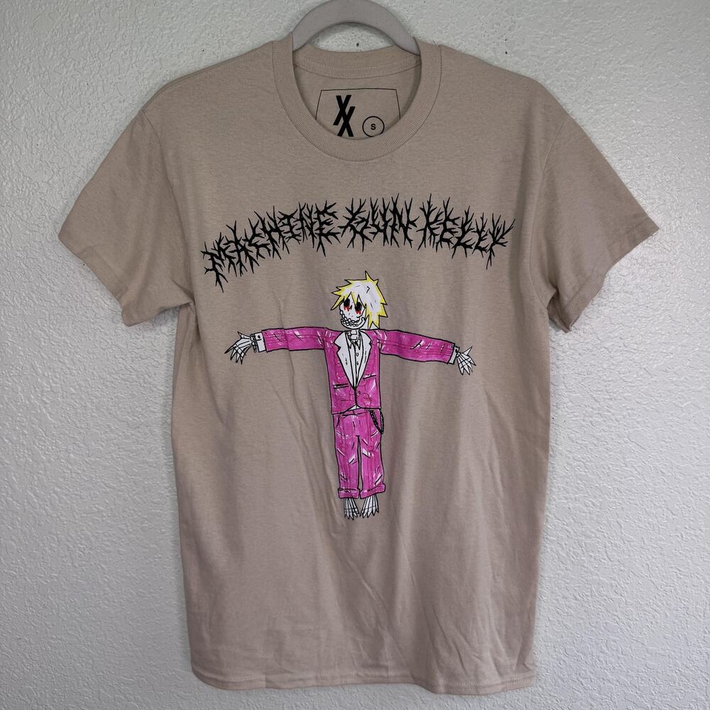 Machine Gun Kelly Shirt Small Skull Session Tee Skeleton Band Tee Tour Merch